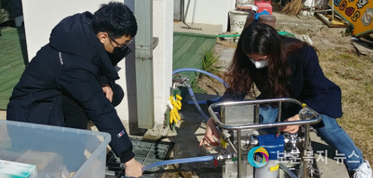 지하수 사용 식품제조업체 현장 채수, 노로바이러스 검사