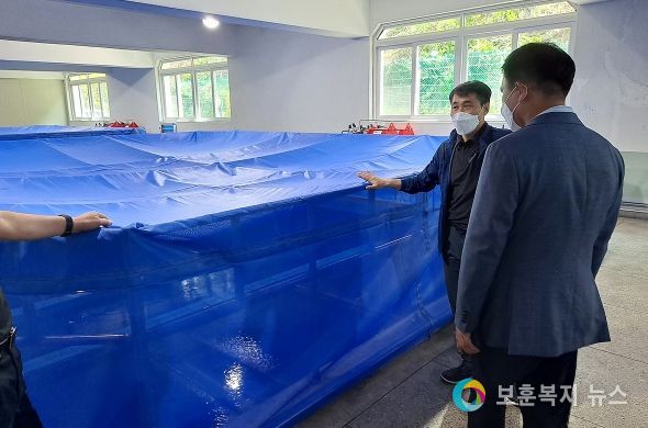 정수장 유충 유입 모니터링 및 방충시설