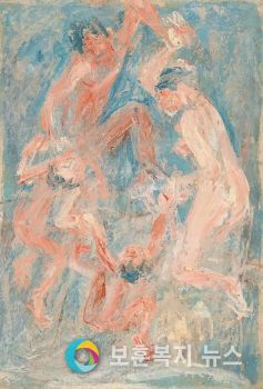 이중섭 춤추는 가족