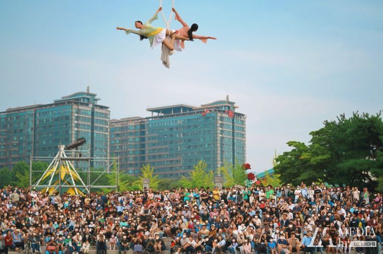 2022년 고양호수예술축제 현장 사진