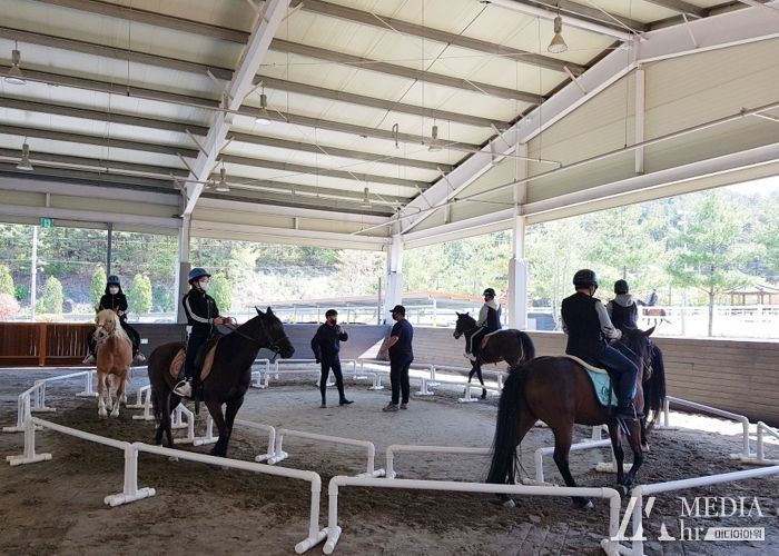 함안군 승마공원, 학생승마체험 지원사업 실시