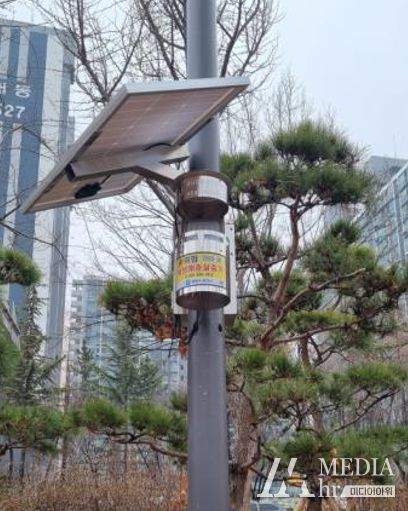 계양구, 태양광 해충퇴치기로 친환경 방제 추진