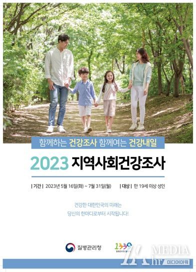 홍성군2023년 지역사회건강조사 실시