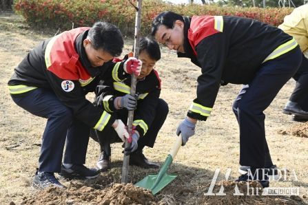 대전 중구, 양지근린공원에 화목(花木)한 동산 조성