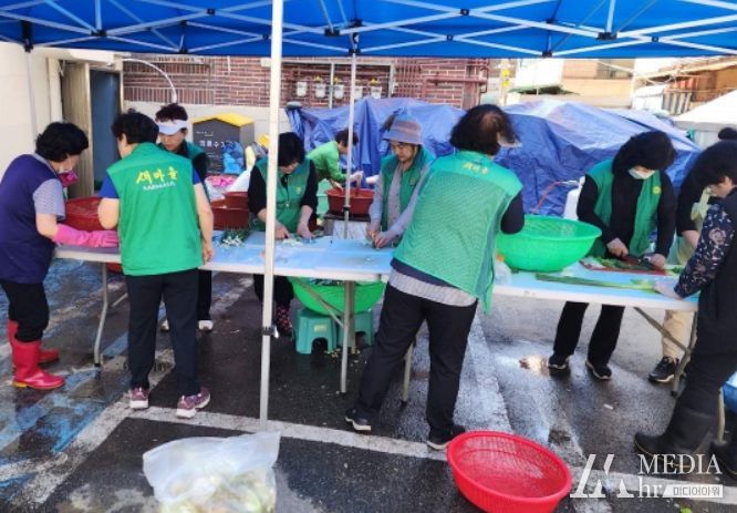 영양식 도시락 전달