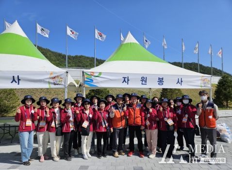 울진군 제25회 경북장애인체육대회 267명의 봉사자와 함께