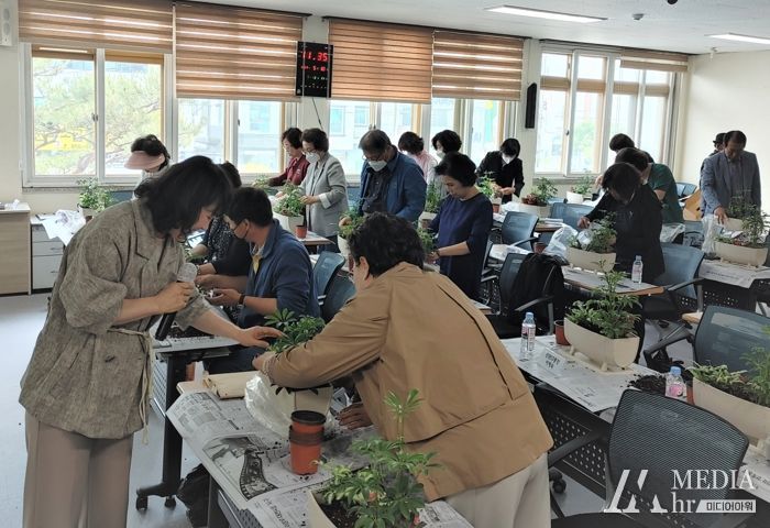 공주시, 도시민 기초원예 교육으로 탄소저감 실천