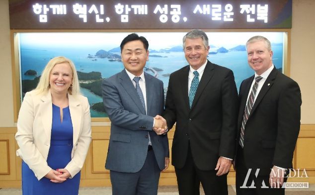 미국 워싱턴주 상,하원 의원 면담