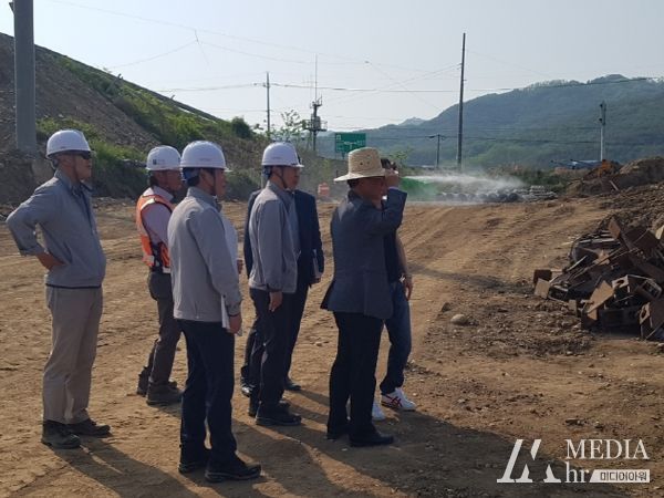 철원군, 우기철 대비 재해복구 사업장 특별점검