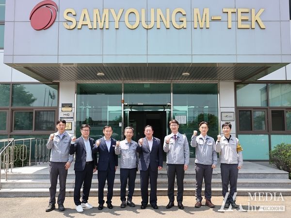 조근제 함안군수, 삼영엠텍(주) 현장 방문해 애로사항 청취