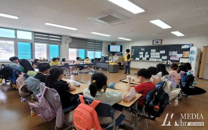익산시, 초등학교로 찾아가는 자전거 안전교실