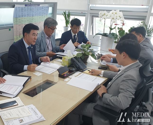 이응우 계룡시장, 행정안전부 방문 국비확보 총력