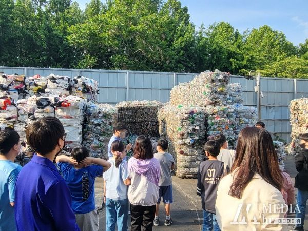 대구 남구 청소년 재활용선별장 견학, 환경교육의 장 마련