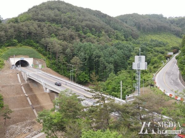 청송 군민 숙원‘삼자현터널’개통