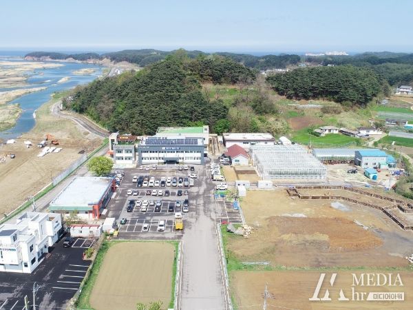 녹색 생태공원 조성지 전경 사진