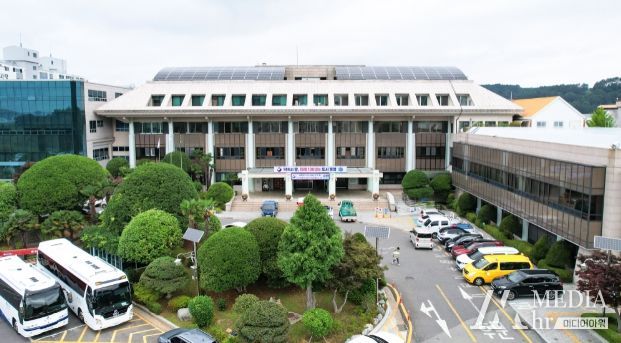 통영시청 전경