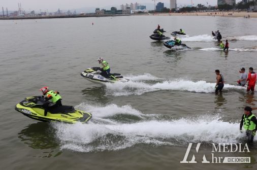 수상 오토바이 챔피언십 현장모습