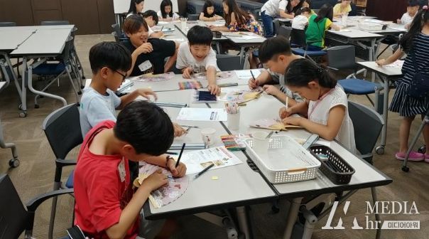 용인시박물관의 교육 프로그램 모습