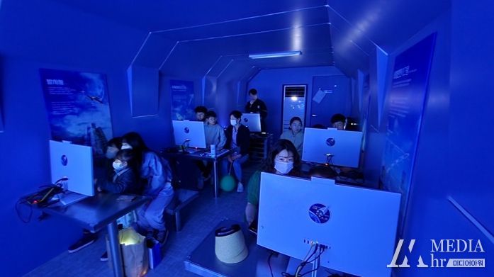 대전시민천문대, 누리호 발사체험 시뮬레이터 운영