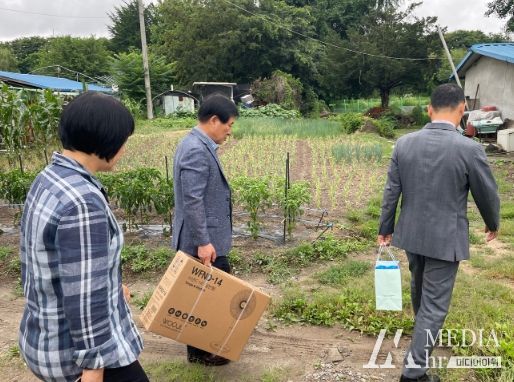 구리시 수택3동 지역사회보장협의체, 폭염대비 취약계층 안부확인
