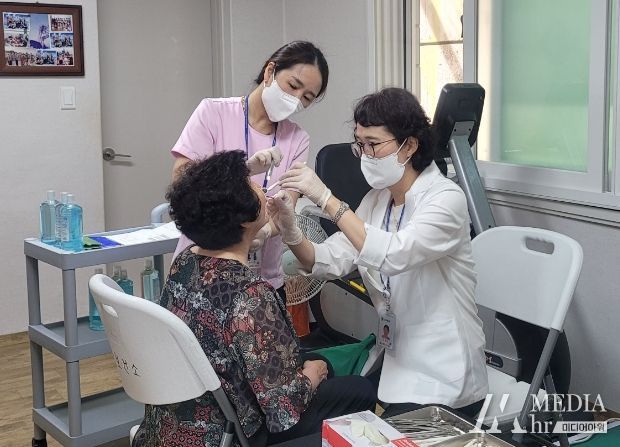 동구보건소, 경로당 어르신 구강관리사업 운영