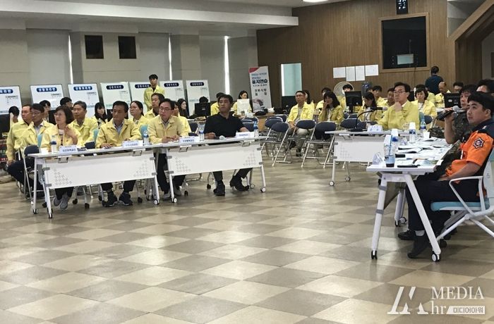 하동군 을지연습 전시 주요 현안과제 토의