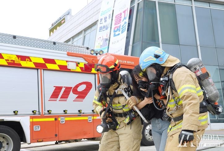 광주시, 시청사 폭발테러 대응훈련 실시