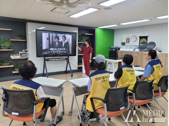 양천구, 방송사 과거 영상기반 맞춤형 회상요법 프로그램 실증 현장