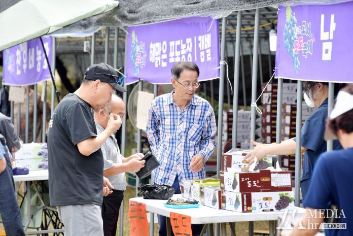담양 제12회 고서포도축제 성료, 사흘간 관광객 10,000여명 방문해