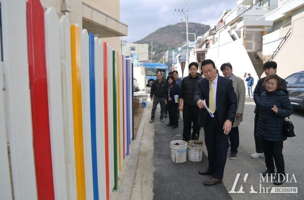 부산 동구, 준공 예정『수정꿈모아센터』현장 방문