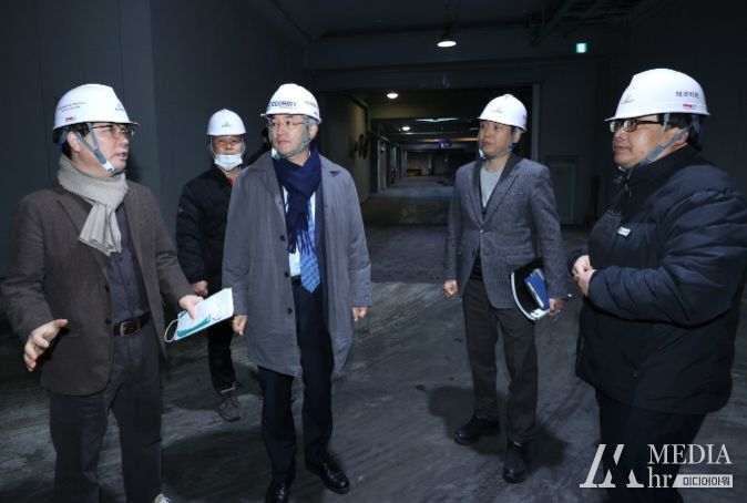 삼송수질복원센터 현장 점검한 이동환 고양특례시장