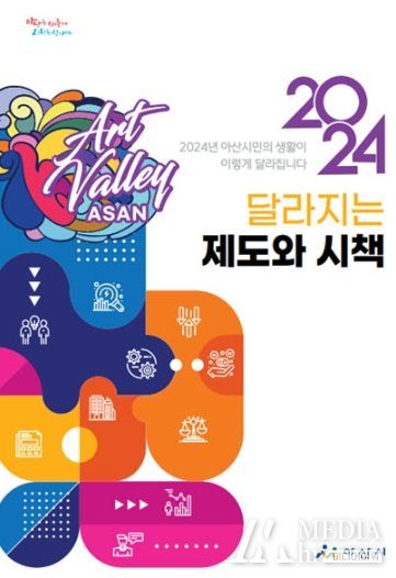 2024년 달라지는 제도와 시책 책자 표지