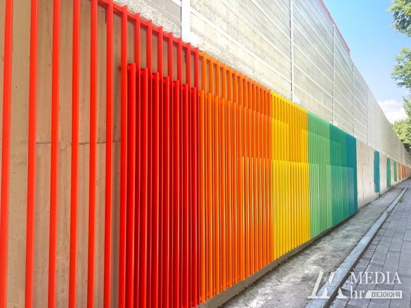 대구 북구, 위험하고 지저분한 담장, 아름답게 재탄생