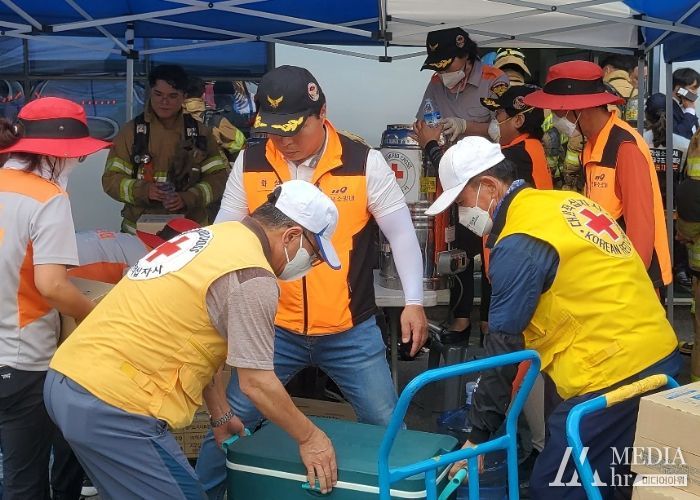 정명근 화성시장, “자원봉사자들의 헌신은 위기상황에서 ‘가뭄에 단비’와 같아”