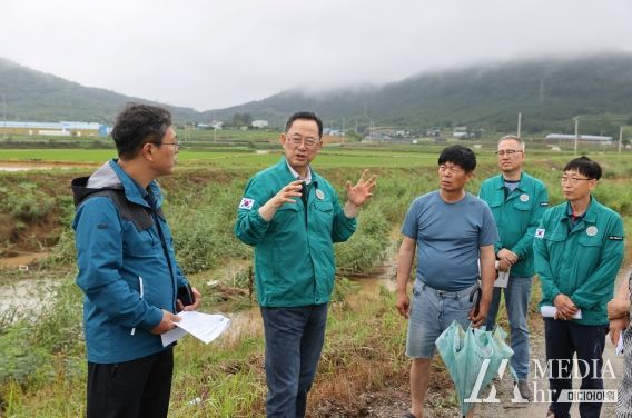 명현관 해남군수, 호우대비 읍면 현장점검“주민안전 최우선 긴장 늦추지 말아야”